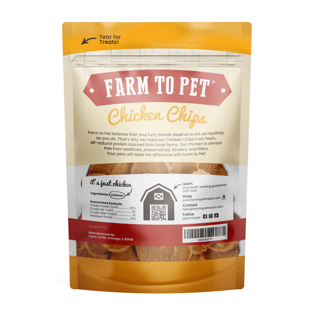 Farm To Pet Chicken Chips